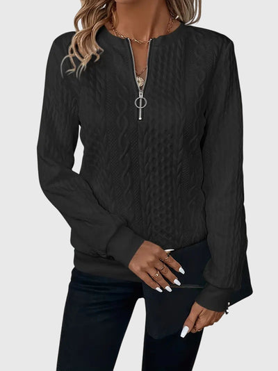 Lana | Pulover z zadrgo