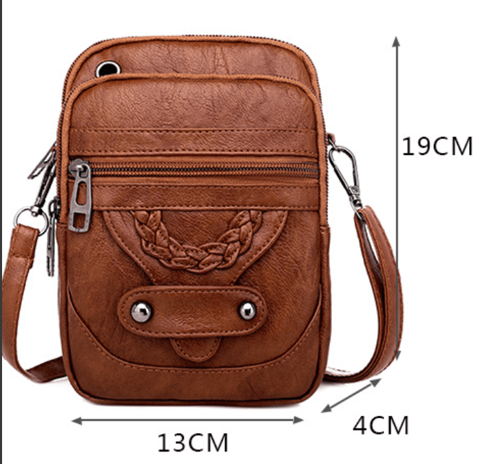 Barbara | Vintage usnjena torba