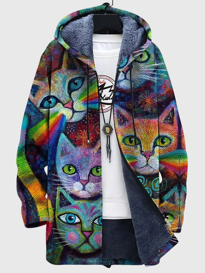 Marijana | Jakna z umetniškim potiskom