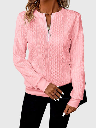 Lana | Pulover z zadrgo