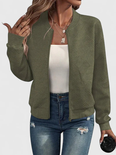 Gabriela | Udobna jakna z zadrgo