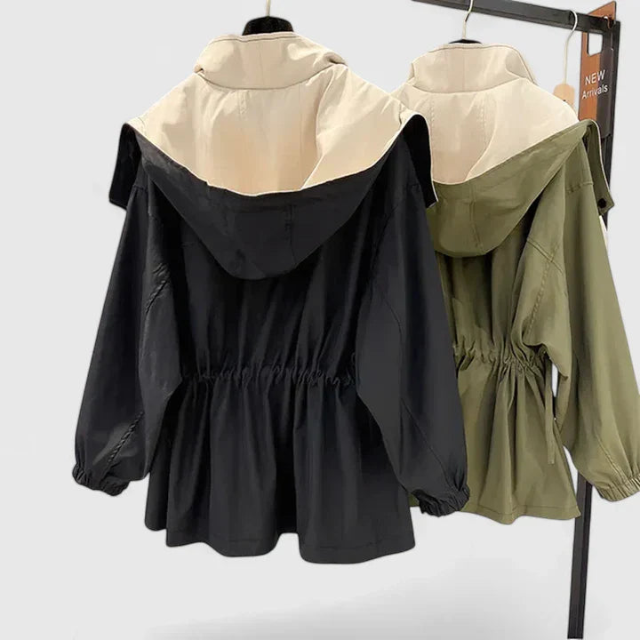 Silvana | Sofisticirana jakna s kapuco