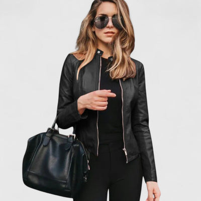 Vanesa | Elegantna usnjena jakna