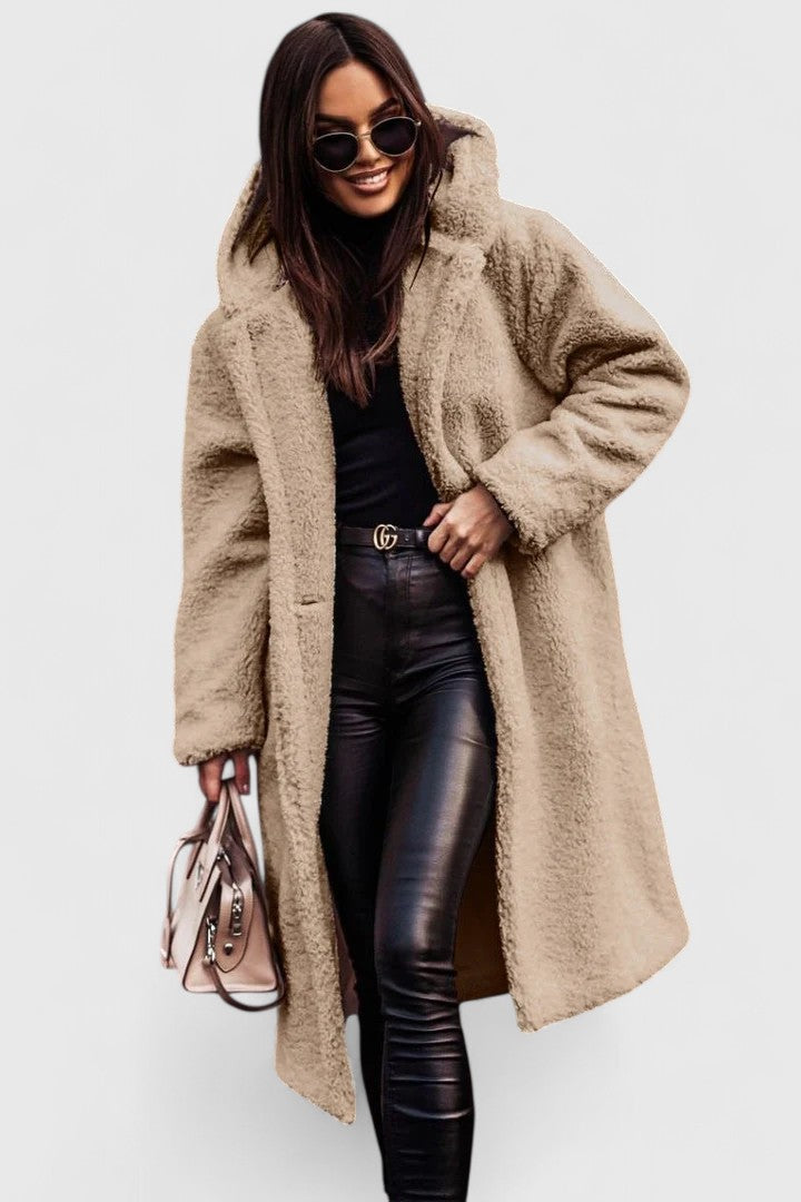 Vanda | Elegantna dolga topla jakna