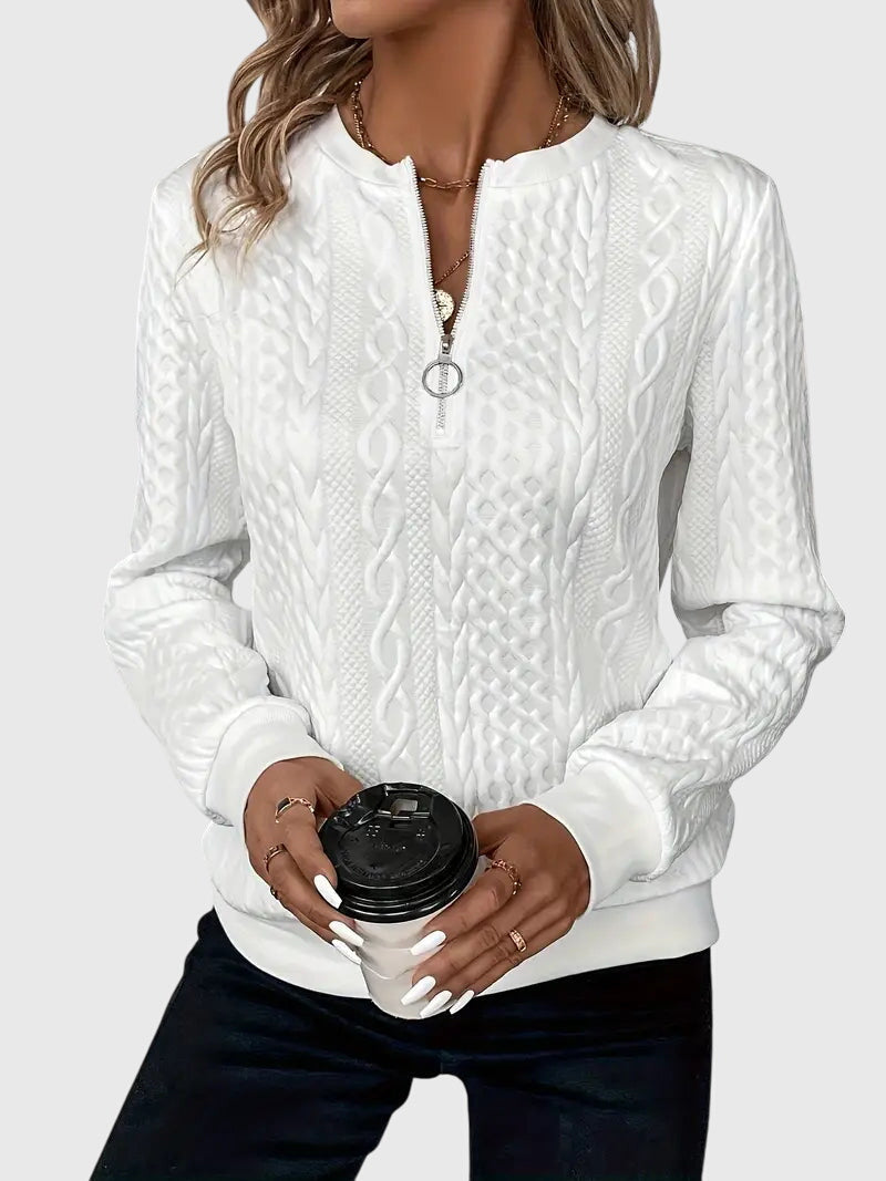 Lana | Pulover z zadrgo