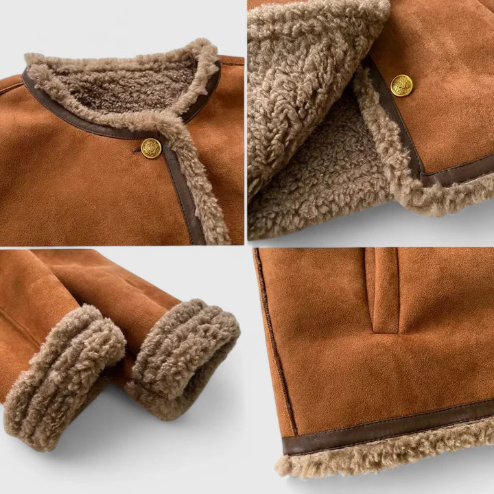 Karol | Elegantna rjava jakna